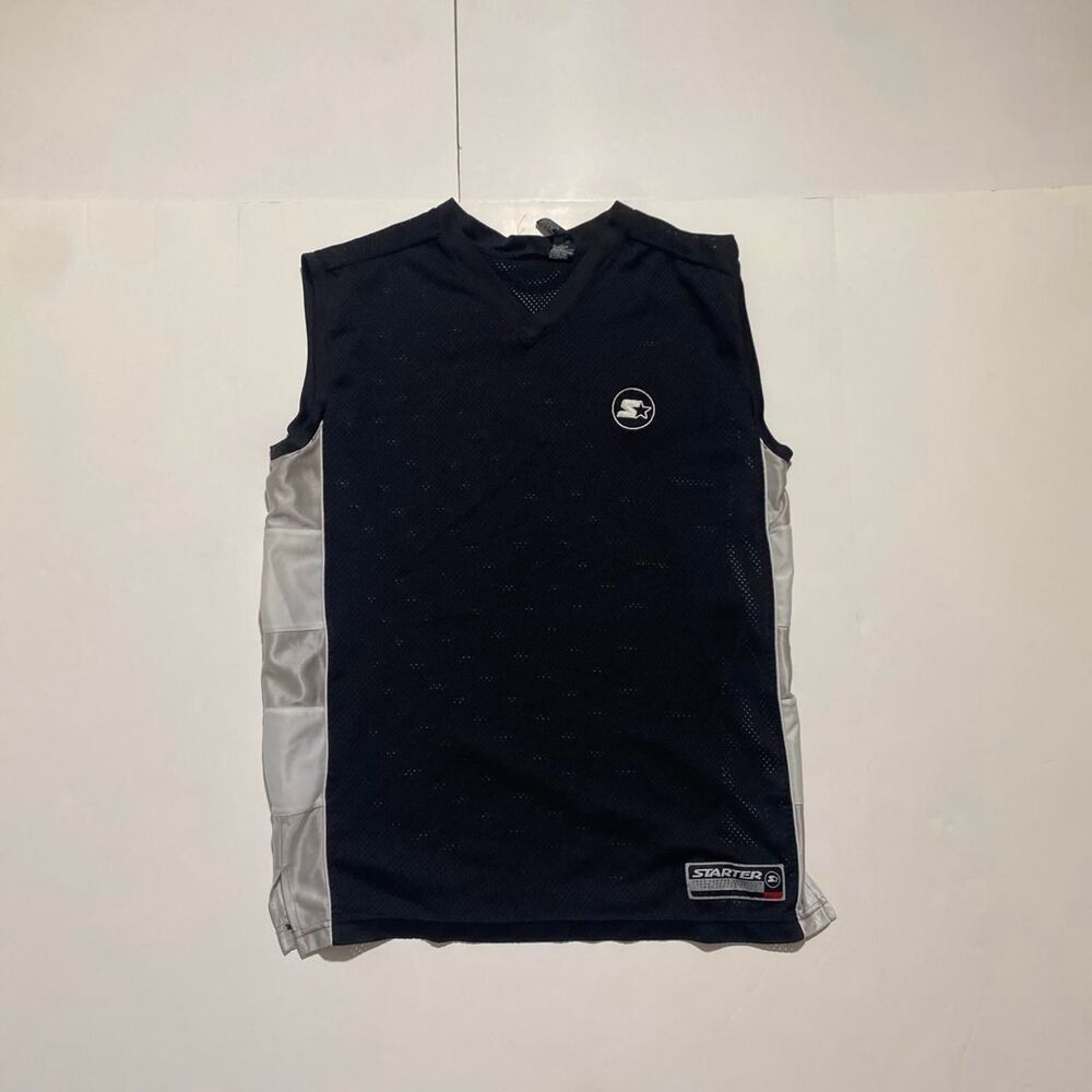 Starter Men's Black and Navy Vest